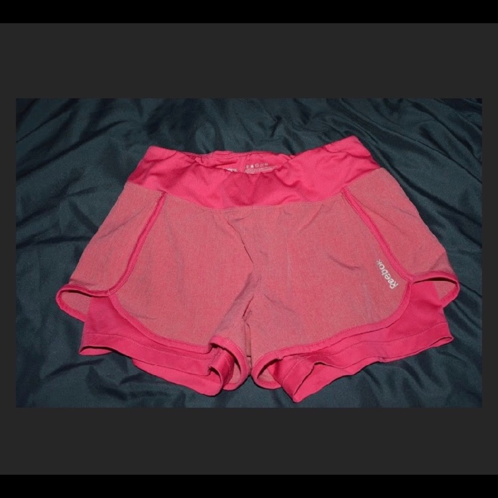 Size small REEBOK lightweight shorts with spandex
